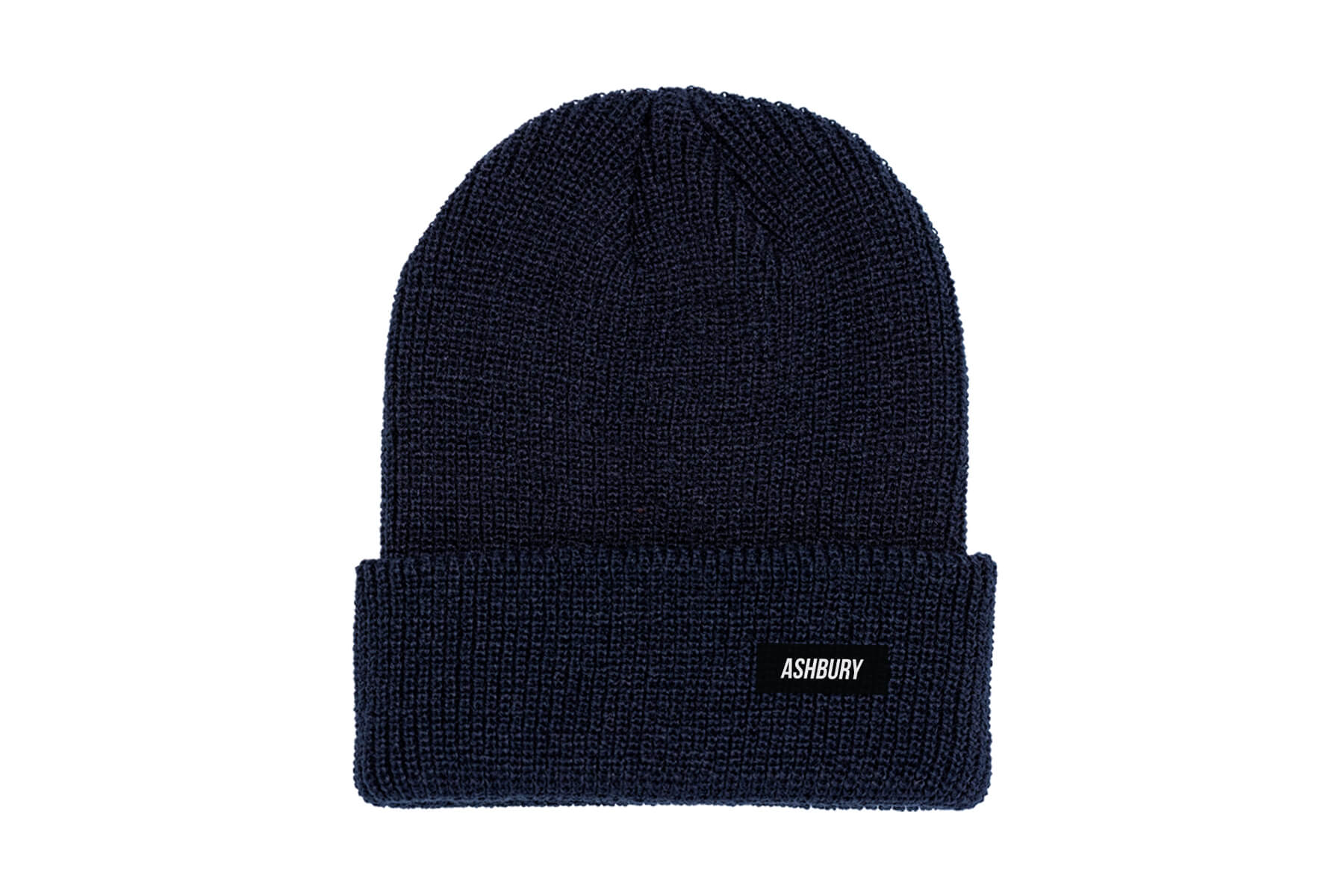 ITALIC TALL BEANIE NAVY