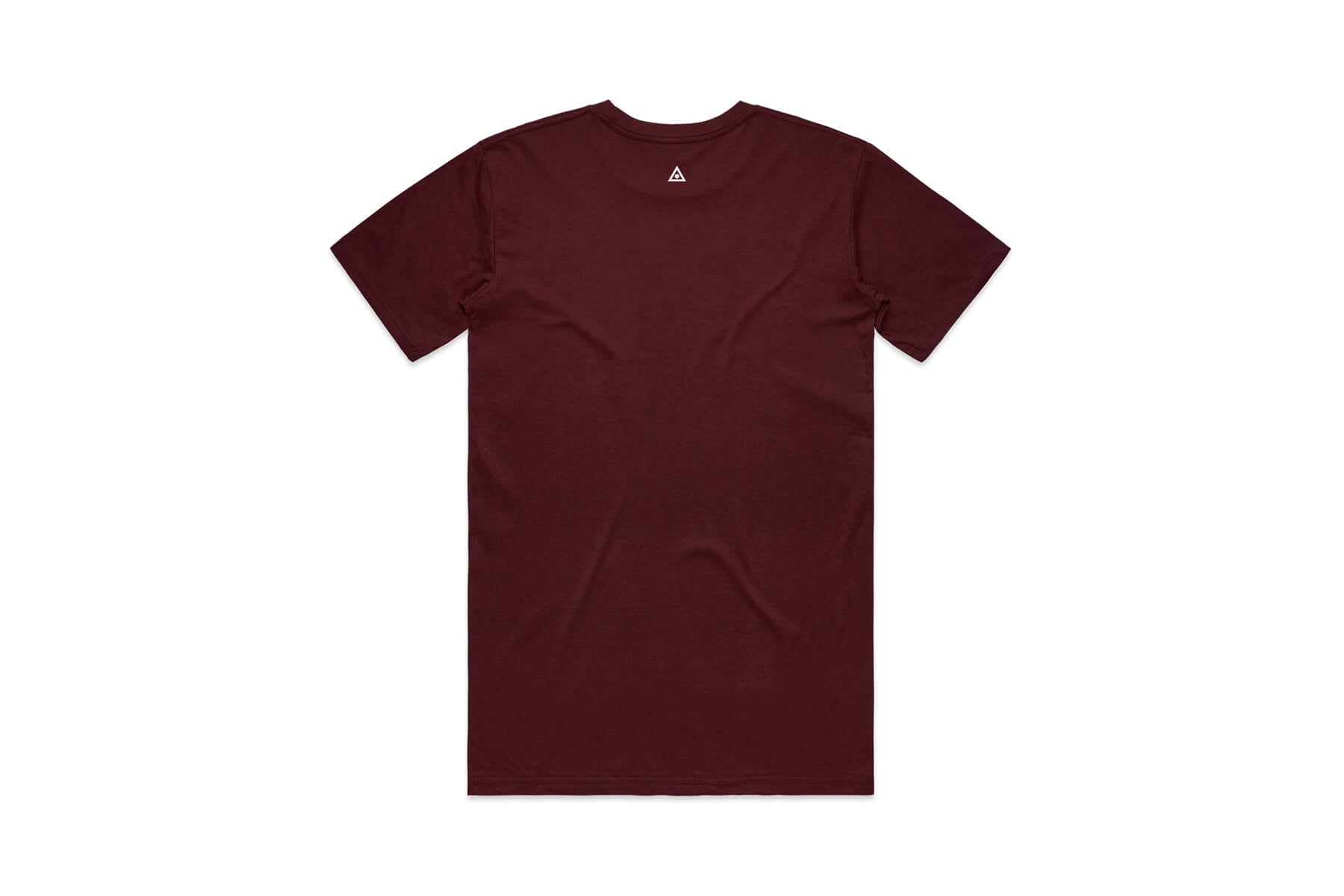 NEWSCRIPT T-SHIRT OXBLOOD