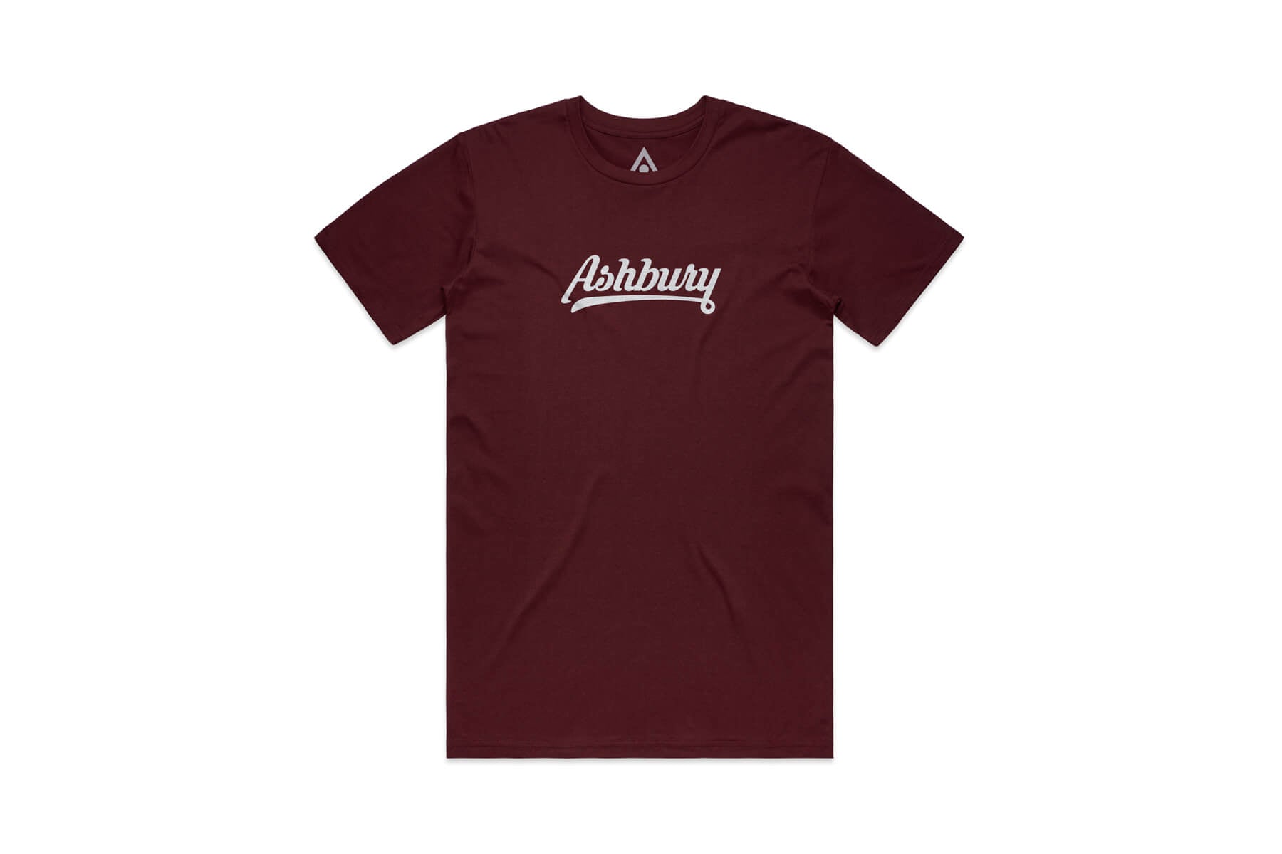 NEWSCRIPT T-SHIRT OXBLOOD