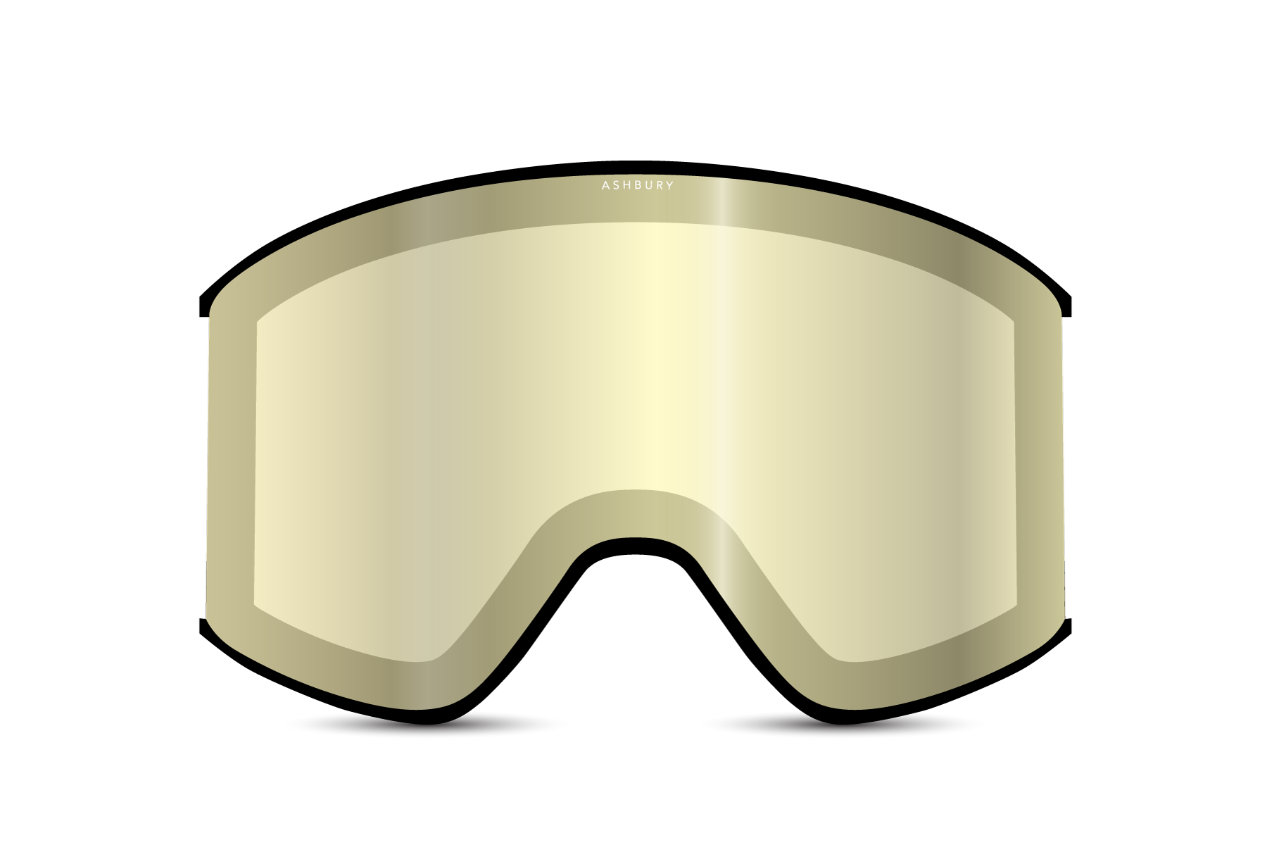 THUNDERBOLT LENS - CHAMPAGNE GOLD REVO MIRROR
