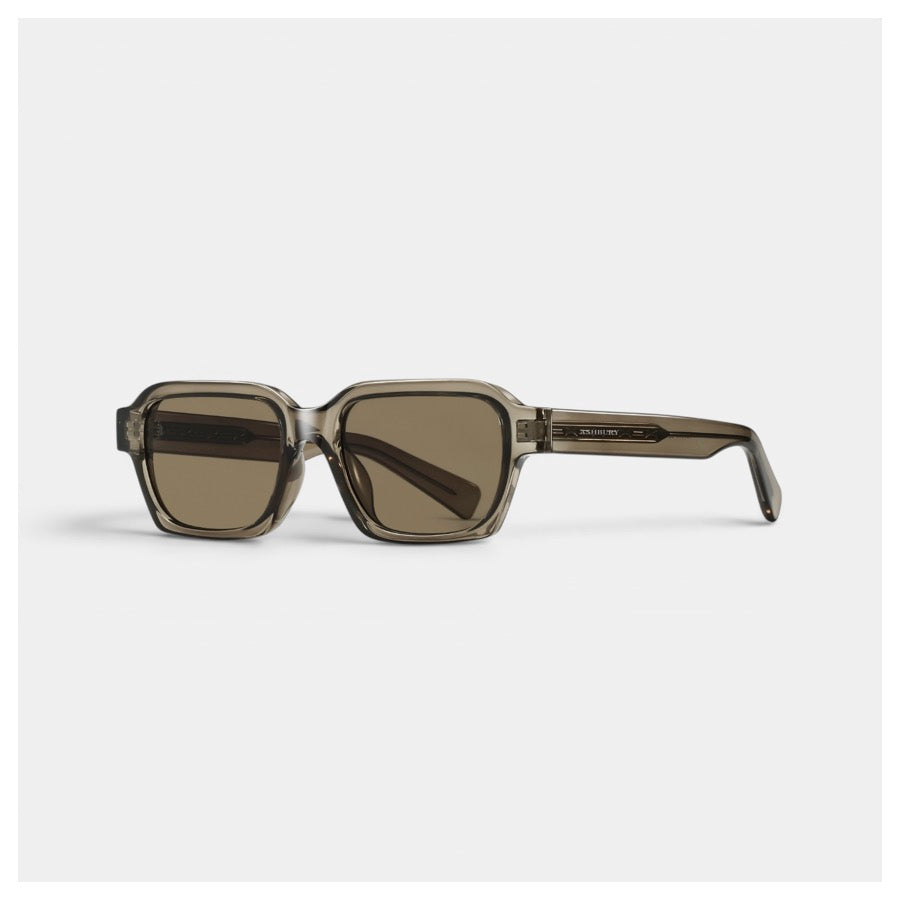 COGNAC / TRANSPARENT GREY GREEN