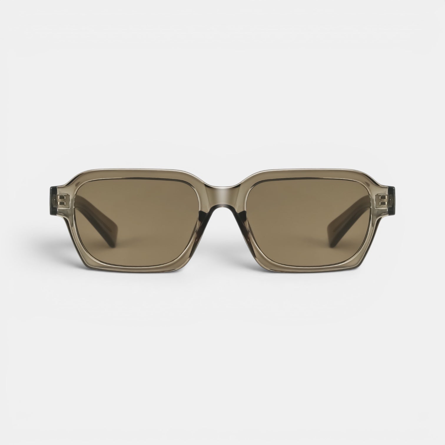 COGNAC / TRANSPARENT GREY GREEN