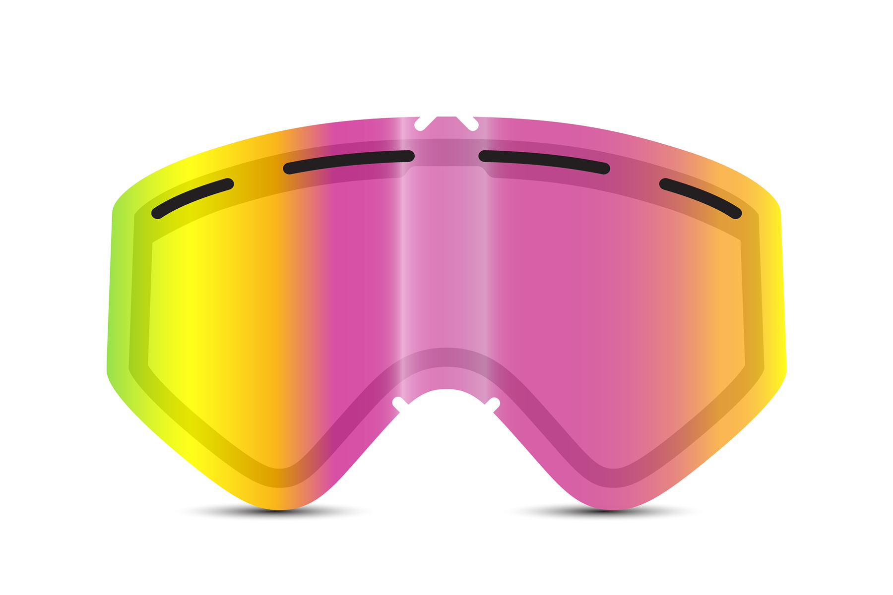 新品未使用ASHBURY SONIC MERLINグリーンミラー スペアレンズ付 Lenses